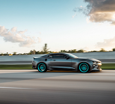Фото дисков Vossen S21-01 на Chevrolet Camaro VI