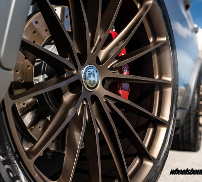 Фото дисков HRE P103 на Alfa Romeo Stelvio 