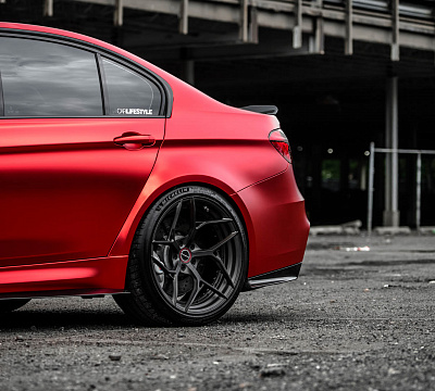 Фото дисков Brixton Forged PF5 на BMW 3/M3 (F3x/F80)