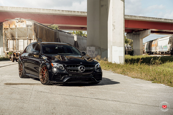 Фото дисков Vossen M-X2 Сатиновая бронза на Mercedes-Benz E-Class (W213, S213, C238)
