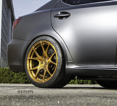 Фото дисков Strasse Wheels SM5R Deep Concave Monoblock на Lexus IS II