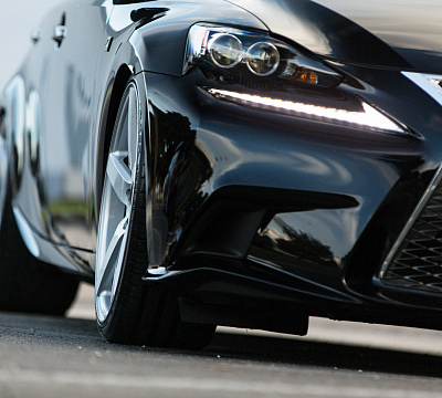 Фото дисков Vossen CV3 на Lexus IS II