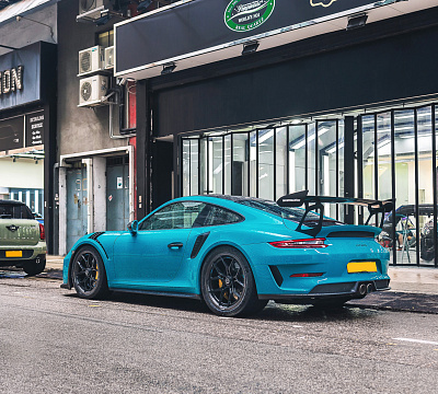 Фото дисков Brixton Forged CM5-R на Porsche 911 VII