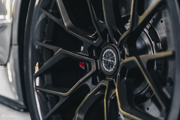 Фото дисков Brixton Forged PF10 Сатиновая темная бронза на Audi A/RS 7 (4K)