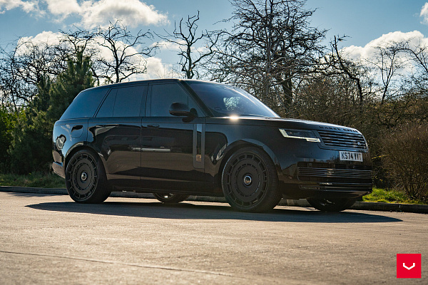 Фото дисков Vossen HF-9 Черный сатин на Land Rover Range Rover V