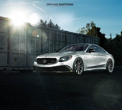 Фото дисков HRE P204 на Mercedes-Benz S-Class (W222, C217)