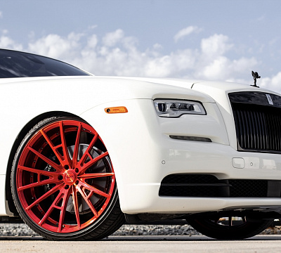Фото дисков Savini SV75 на Rolls-Royce Wraith