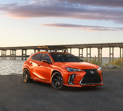 Фото дисков Vossen HF-5 на Lexus UX
