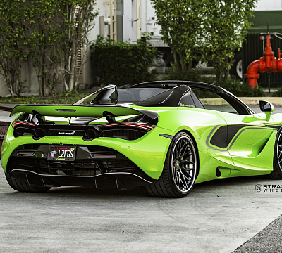 Фото дисков Strasse Wheels SV10M Deep Concave FS на McLaren 720S