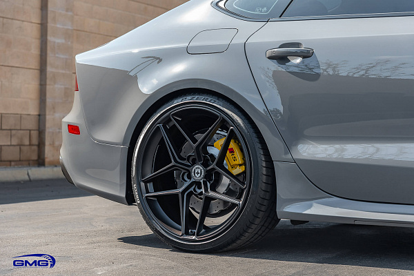 Фото дисков HRE FF11 Черный сатин на Audi A/RS 7 (4G)