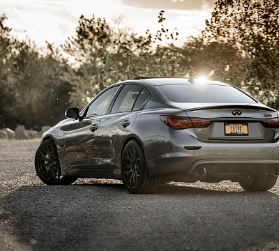 Фото дисков Vossen HF-2 на Infiniti Q50