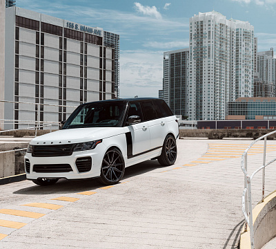 Фото дисков Vossen HF-3 на Land Rover Range Rover IV