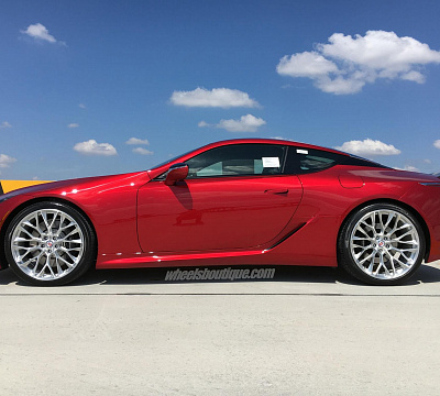 Фото дисков HRE P200 на Lexus LC 500