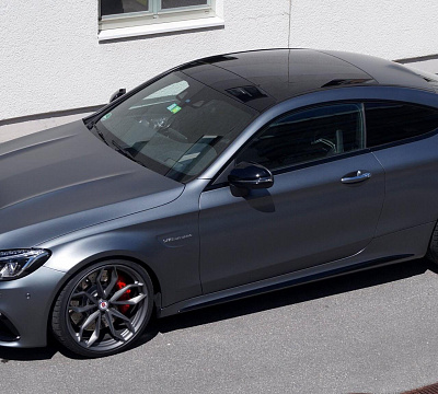 Фото дисков HRE P201 на Mercedes-Benz C-Class (W205)