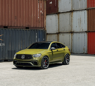 Фото дисков Vossen HF-5 на Mercedes-Benz GLC (X253, C253)