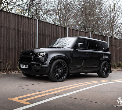 Фото дисков Vossen HF-8 на Land Rover Defender II