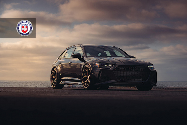 Фото дисков HRE P111SC Сатиновая бронза на Audi A/RS 6 (C8)