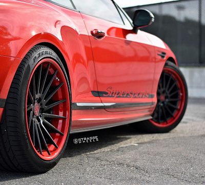 Фото дисков Strasse Wheels SV15T Deep Concave FS на Bentley Continental GT II