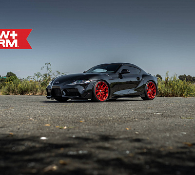 Фото дисков HRE FF10 на Toyota Supra A90