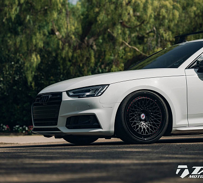 Фото дисков HRE 501 на Audi A/S/RS 4 (B8)