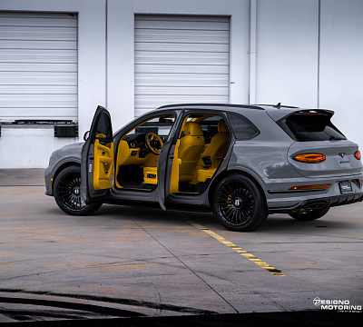 Фото дисков Vossen HF-8 на Bentley Bentayga