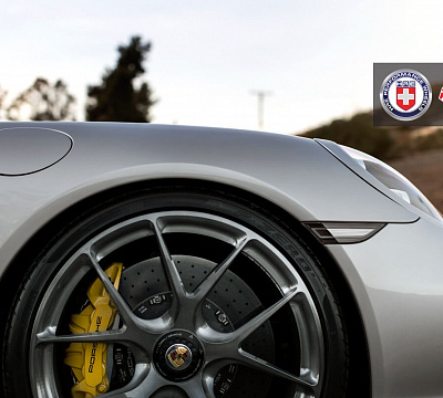 Фото дисков HRE P101 на Porsche 911 VII