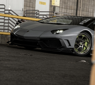 Фото дисков Savini SV69 на Lamborghini Aventador