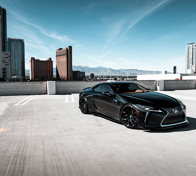 Фото дисков Vossen HF-2 на Lexus LC 500