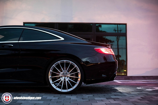 Фото дисков HRE P103 Глянцевый лак на Mercedes-Benz S-Class (W222, C217)