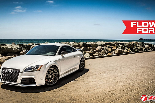 Фото дисков HRE FF01 Сатиновый графит на Audi TT (8J)