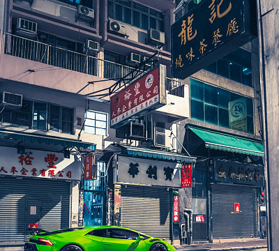 Фото дисков Brixton Forged PF7 Aerotech на Lamborghini Huracan