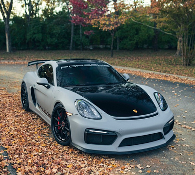 Фото дисков Brixton Forged R11-R на Porsche Cayman II