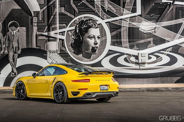 Фото дисков HRE RC100 Черный глянец на Porsche 911 VII