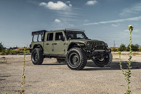 Фото дисков Black Rhino ABRAMS  на Jeep Gladiator II (JT)