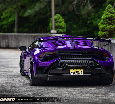 Фото дисков BC Forged TD01 на Lamborghini Huracan