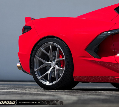 Фото дисков BC Forged RZ21 на Chevrolet Corvette C8