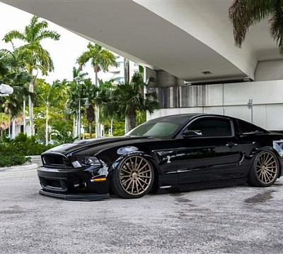 Фото дисков Vossen VFS-2 на Ford Mustang V