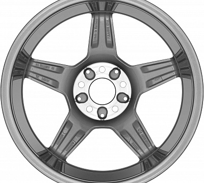 Mercedes-Benz AMG 5 Spoke v8