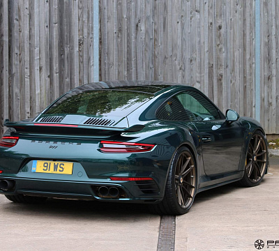 Фото дисков HRE P104 на Porsche 911 VII
