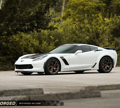 Фото дисков BC Forged RZ05 на Chevrolet Corvette C7