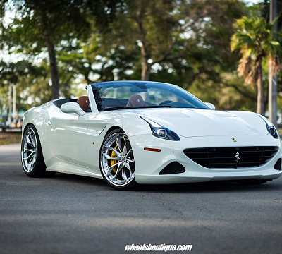 Фото дисков HRE S201 на Ferrari California