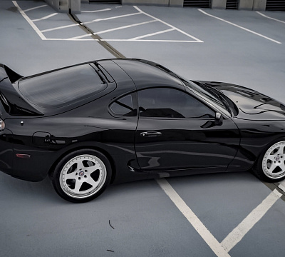 Фото дисков HRE 305 на Toyota Supra A80