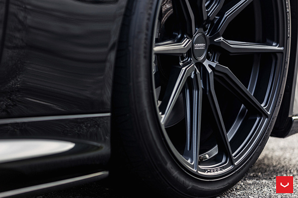 Фото дисков Vossen HF-3 Черный сатин на Lexus LC 500
