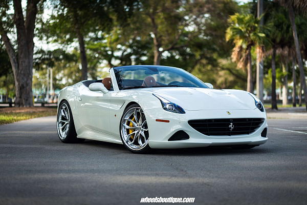 Фото дисков HRE S201 Глянцевый лак на Ferrari California