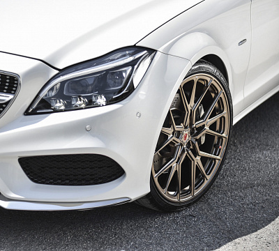 Фото дисков Vossen M-X3 на Mercedes-Benz CLS (C218)