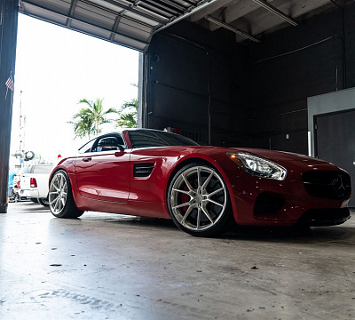 Фото дисков Anrky AN12 на Mercedes-Benz AMG GT I
