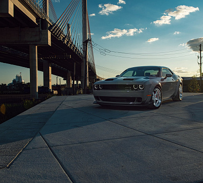 Фото дисков Anrky RS5 на Dodge Challenger III