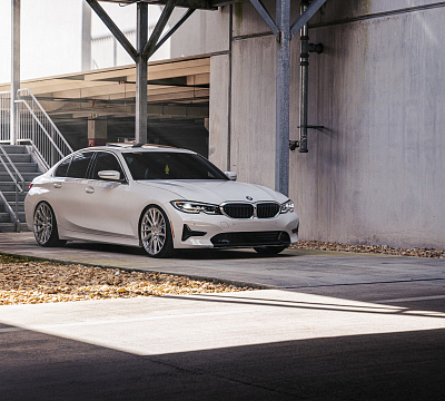Фото дисков Vossen HF-4T на BMW 3/M3 (G2x/G80)