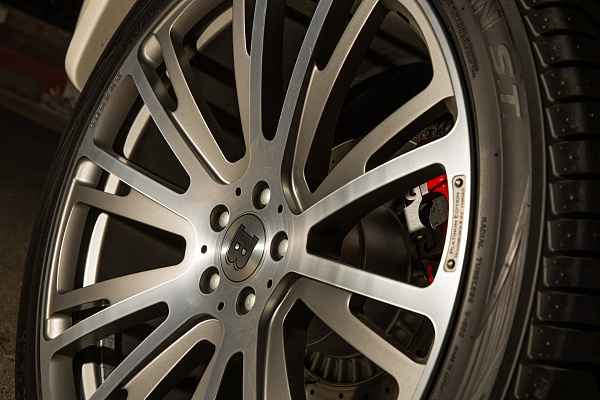 Фото дисков BRABUS Monoblock R (Platinum Edition) Глянцевый графит на Mercedes-Benz G-Class II