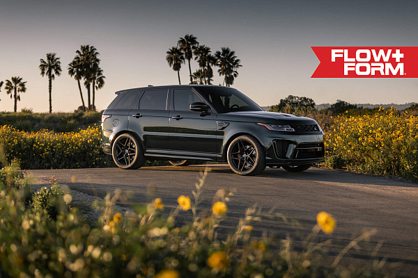 Фото дисков HRE FF11 Черный сатин на Land Rover Range Rover Sport II